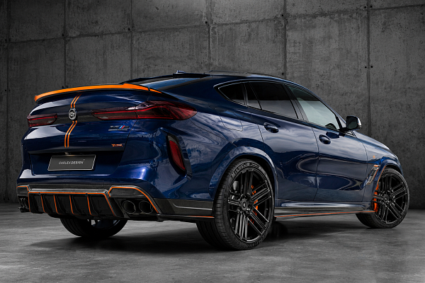 Фото дисков Carlex Design G-Falcon Черный глянец на BMW X6/X6 M (G06/F96)