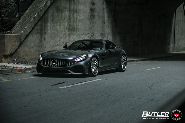 Фото дисков Vossen EVO-6T Глянцевый лак на Mercedes-Benz AMG GT I