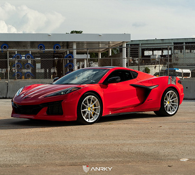Фото дисков Anrky AN28 на Chevrolet Corvette C8