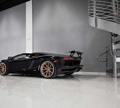 Фото дисков Anrky AN32 на Lamborghini Aventador