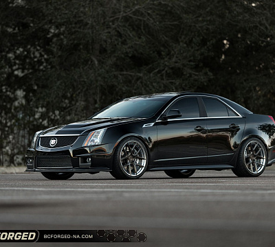 Фото дисков BC Forged HCS02 на Cadillac CTS II
