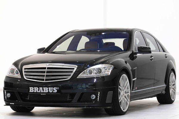 Фото дисков BRABUS Monoblock F (Platinum Edition) Сатиновый лак на Mercedes-Benz S-Class (W221)