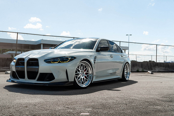Фото дисков HRE 300 Глянцевый лак на BMW 3/M3 (G2x/G80)