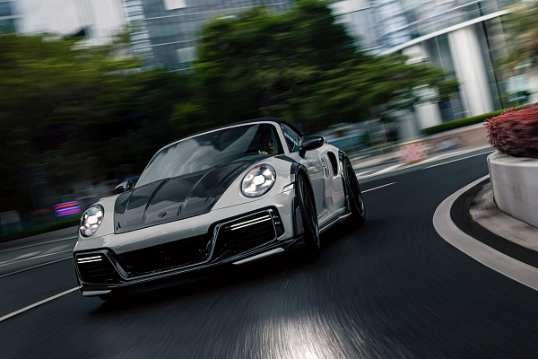 Фото дисков Brixton Forged R11-R Черный сатин на Porsche 911 VIII