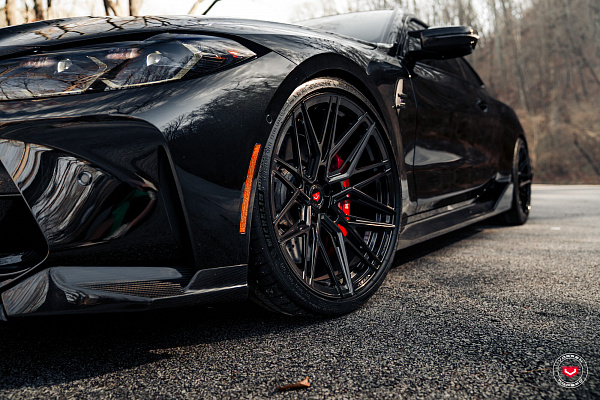 Фото дисков Vossen EVO-5R Черный глянец на BMW 4/M4 (G22/G82)