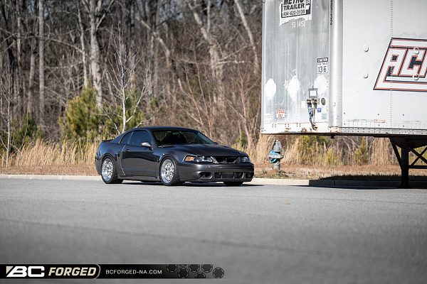 Фото дисков BC Forged LE81 // MLE81 Глянцевый лак на Ford Mustang IV