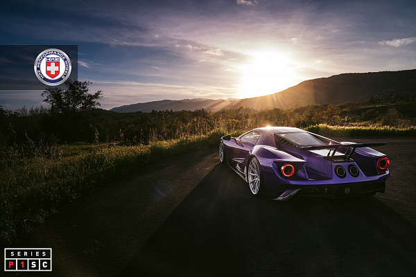 Фото дисков HRE P104SC Глянцевый лак на Ford GT II