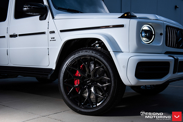 Фото дисков Vossen HF-2 Черный глянец на Mercedes-Benz G-Class III