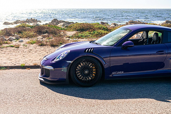 Фото дисков Brixton Forged TR20 Черный сатин на Porsche 911 VII