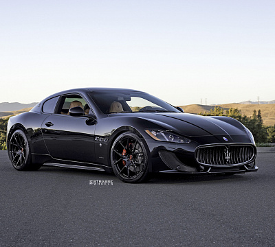 Фото дисков Strasse Wheels SM5R Deep Concave Monoblock на Maserati GranTurismo I