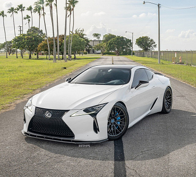 Фото дисков Strasse Wheels SV10M Deep Concave Duoblock на Lexus LC 500