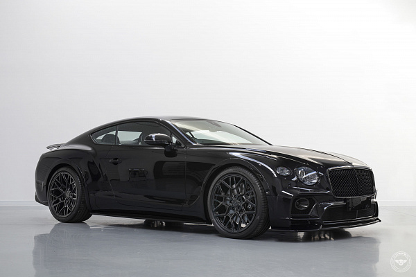 Фото дисков Vossen UV-1 Черный глянец на Bentley Continental GT III