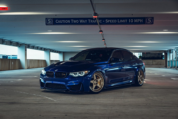 Фото дисков Anrky RS5 Сатиновая шампань на BMW 3/M3 (F3x/F80)