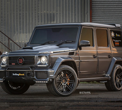 Фото дисков Strasse Wheels S8 Deep Concave на Mercedes-Benz G-Class II