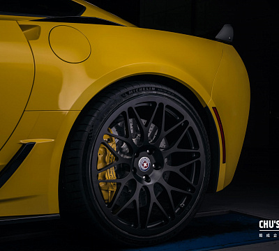 Фото дисков HRE 300M на Chevrolet Corvette C7
