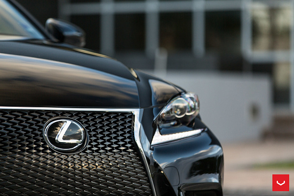 Фото дисков Vossen CV3 Серебро на Lexus IS II