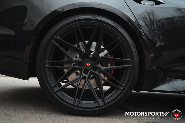 Фото дисков Vossen EVO-5 Черный сатин на Audi A/RS 6 (C8)