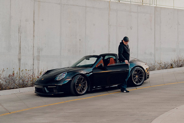 Фото дисков Brixton Forged R11-RS Сатиновая темная бронза на Porsche 911 VIII
