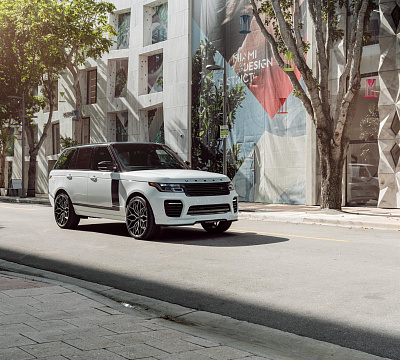 Фото дисков Vossen HF-2 на Range Rover IV
