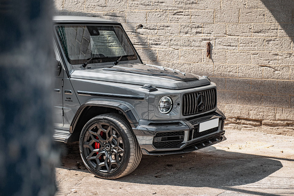 Фото дисков Kahn Type 57 Черный матовый на Mercedes-Benz G-Class III