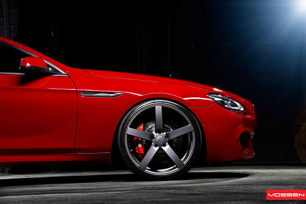 Фото дисков Vossen CV3 Сатиновый графит на BMW 6/M6 (F06/F13/F12)