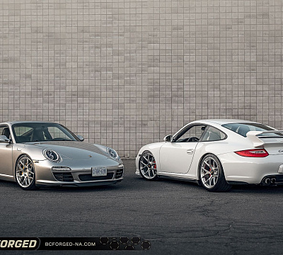 Фото дисков BC Forged KL01 на Porsche 911 VI