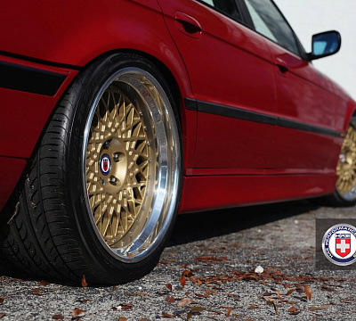 Фото дисков HRE 501 на BMW 7 (E38)