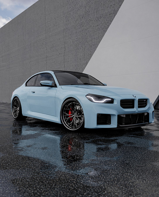 Фото дисков R0880 PS Глянцевый темный лак на BMW 2/M2 (G42/G87)