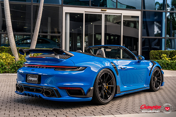Фото дисков Vossen RS92 Черный глянец на Porsche 911 VIII