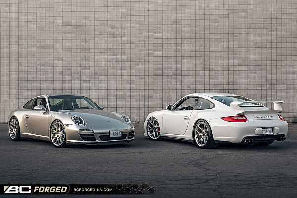 Фото дисков BC Forged KL01 Глянцевый лак на Porsche 911 VI