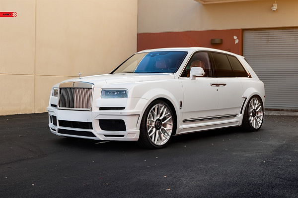 Фото дисков Anrky AN20 Глянцевый лак на Rolls-Royce Cullinan