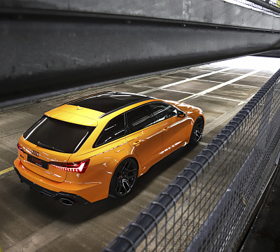 Фото дисков Vossen EVO-4R на Audi A/RS 6 (C8)
