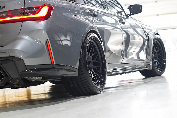 Фото дисков HRE 300 Черный сатин на BMW 3/M3 (G2x/G80)
