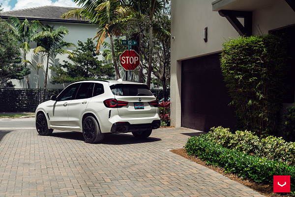 Фото дисков Vossen HF-5 Черный глянец на BMW X3/X3 M (G01/F97)