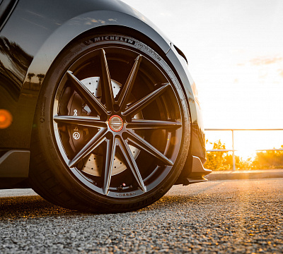 Фото дисков Vossen VFS-10 на Ford Mustang VI