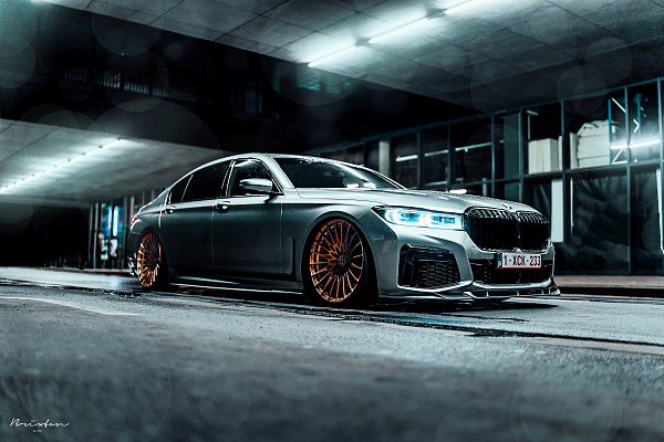 Фото дисков Brixton Forged HS1 Сатиновая медь на BMW 7 (G11/G12)