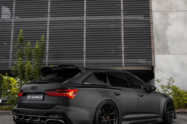 Фото дисков ST Wheels ST9 Черный сатин на Audi A/RS 6 (C8)