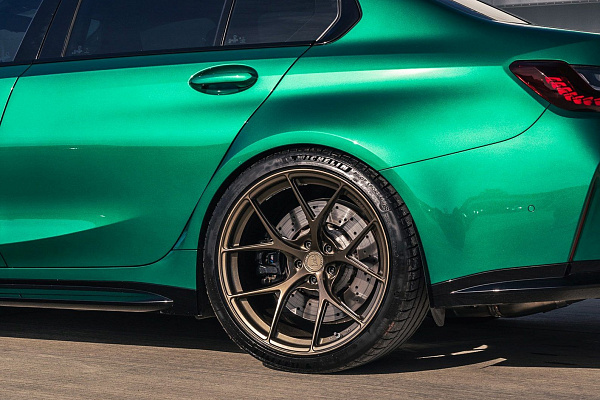 Фото дисков Bola FP2 Сатиновая бронза на BMW 3/M3 (G2x/G80)