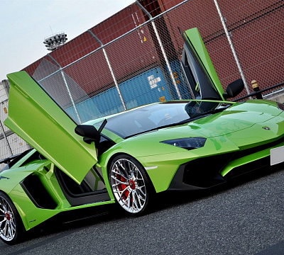 Фото дисков Anrky AN10 на Lamborghini Aventador