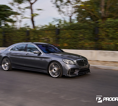 Фото дисков Vossen HF-8 на Mercedes-Benz S-Class (W222, C217)