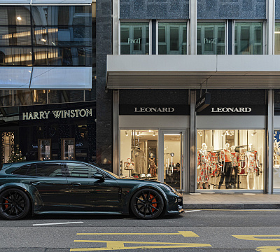 Фото дисков Vossen HF-3 на Porsche Panamera II
