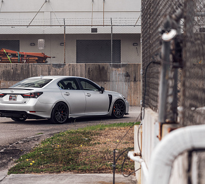 Фото дисков Vossen HF-2 на Lexus GS IV