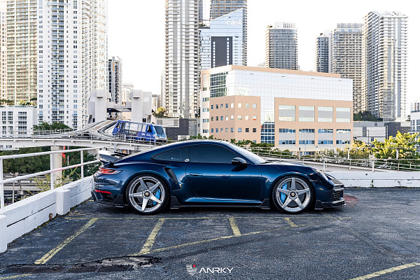 Фото дисков Anrky AN36-S Полированный лак на Porsche 911 VIII