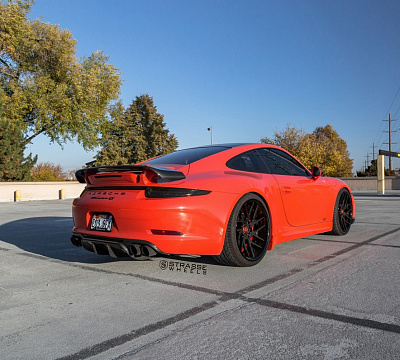 Фото дисков Strasse Wheels SM7T Deep Concave на Porsche 911 VII