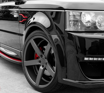 Фото дисков Vossen CV3 на Land Rover Range Rover Sport I