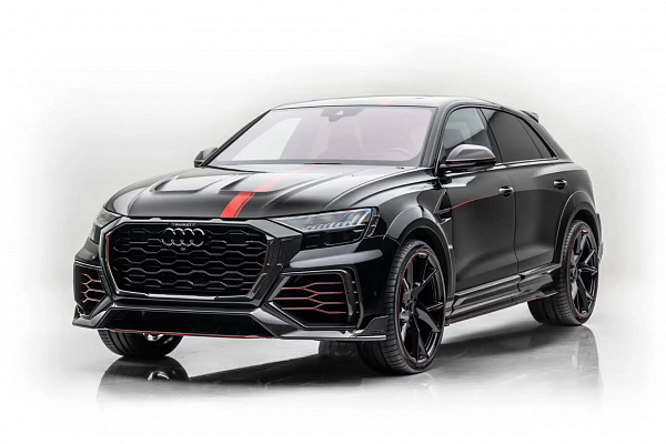 Фото дисков Mansory YN.5 Черный сатин на Audi Q8