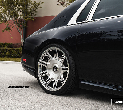 Фото дисков NOVITEC SP2 на Rolls-Royce Phantom