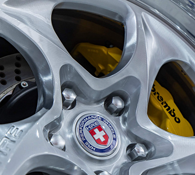 Фото дисков HRE 522 на Porsche 911 IV