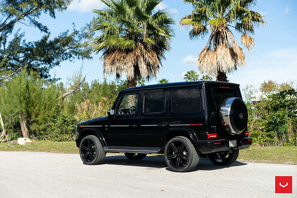 Фото дисков Vossen HF-1 Алмазная проточка на Mercedes-Benz G-Class II