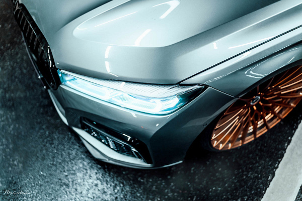 Фото дисков Brixton Forged HS1 Сатиновая медь на BMW 7 (G11/G12)
